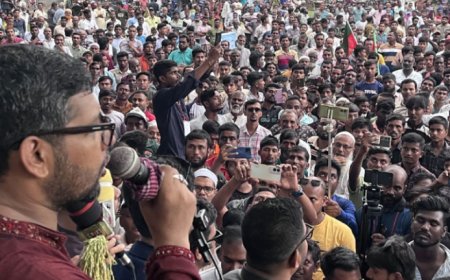 গণভোটের নামে যে ষড়যন্ত্র করা হচ্ছে তা জনগণ মেনে নেবে না: শরীফ উদ্দিন জুয়েল
