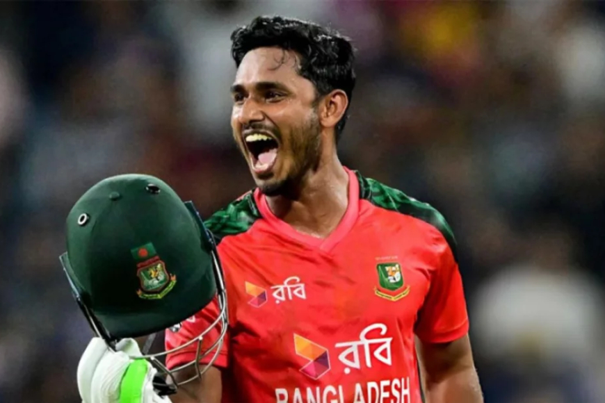 এক বছরে সর্বোচ্চ রানের রেকর্ড গড়লেন তানজিদ তামিম