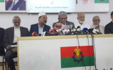 জাতির উদ্দেশে অন্তর্বর্তী সরকারের প্রধান উপদেষ্টা ড. মুহাম্মদ ইউনূসের দেওয়া ভাষণে ফেব্রুয়ারিতে নির্বাচন ও গণভোটের ঘোষণা পুনর্ব্যক্ত করায় তাকে ধন্যবাদ জানিয়েছে বাংলাদেশ জাতীয়তাবাদী দল 