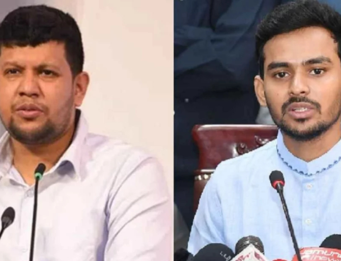 আসন্ন জাতীয় সংসদ নির্বাচন সামনে রেখে আগামী সপ্তাহে উপদেষ্টা পরিষদের দুজন সদস্য পদত্যাগ করতে যাচ্ছেন। তারা হলেন-স্থানীয় সরকার, পল্লী উন্নয়ন ও সমবায় মন্ত্রণালয়ের উপদেষ্টা আসিফ মাহমুদ সজীব ভূঁইয়া এবং তথ্য ও সম্প্রচার মন্ত্রণালয়ের উপদেষ্টা মো. মাহফুজ আলম।