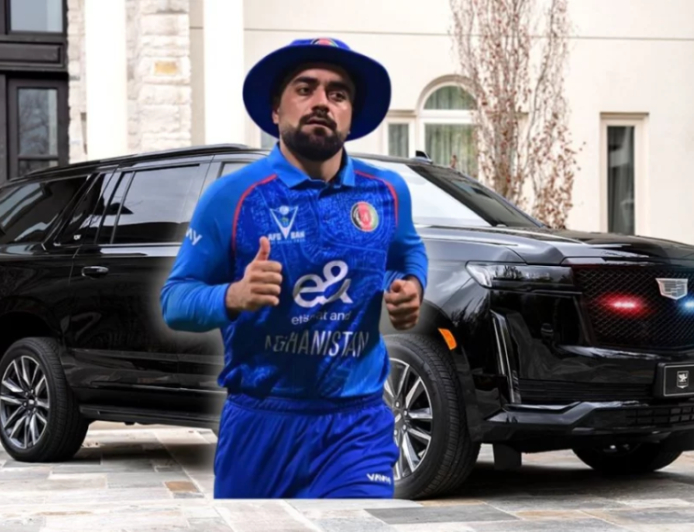 আফগানিস্তানে বুলেটপ্রুফ গাড়িতে চড়েন রশিদ খান